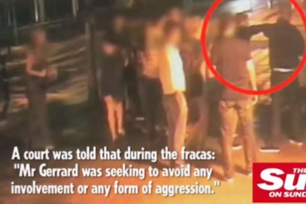 (VIDEO) SNIMAK KAŽE SUPROTNO: Stiven Džerard nije bio samo mirotvorac u uličnoj tuči