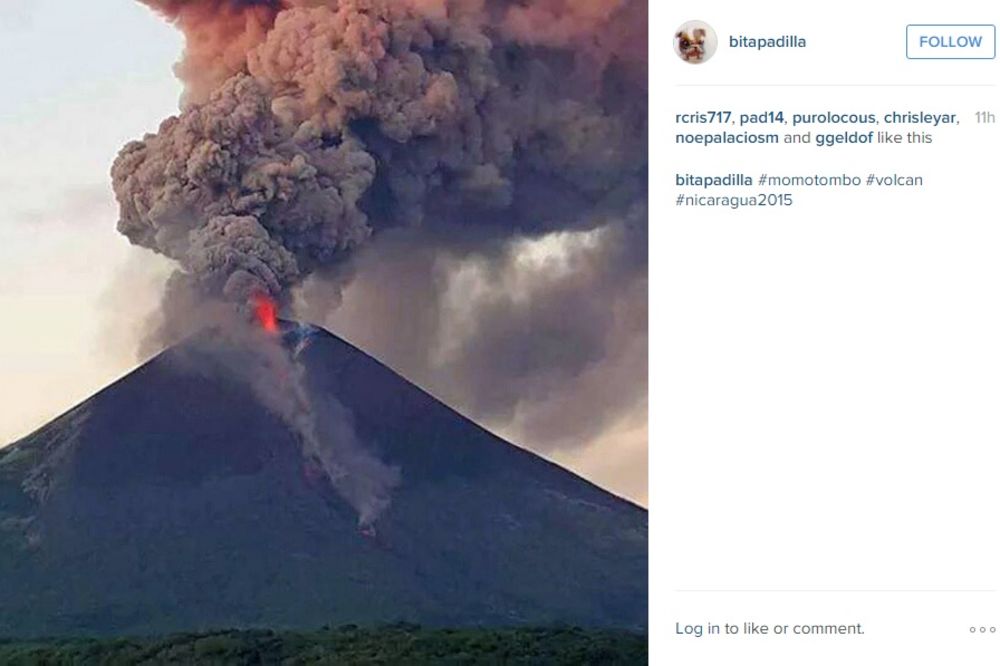 (FOTO) MIROVAO 110 GODINA: Pogledajte čudesnu erupciju vulkana Momotobo