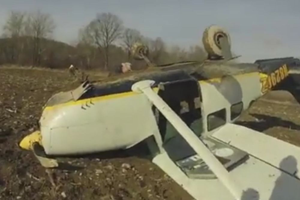 JEZIVI VIDEO SNIMAK PADA AVIONA: Evo šta se tačno dešava u avionskoj nesreći!