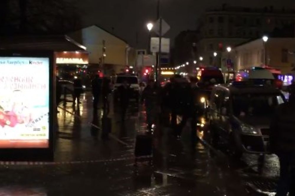 (VIDEO) POLICIJA NEGIRA TERORISTIČKI NAPAD: Tri žene povređene u eksploziji u Moskvi