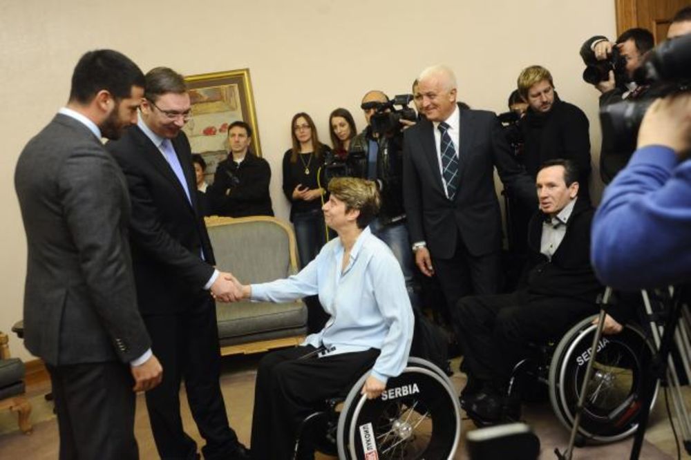 Vučić: Hvala sportistima što podižu ugled Srbije u svetu