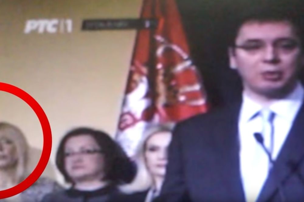 (VIDEO) SAMO OPUŠTENO: Vučić priča, Jadranka žvaće žvaku!