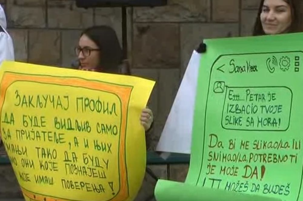 I VIRTUELNO JE STVARNO: Održan protest u Kruševcu povodom digitalnog zlostavljanja