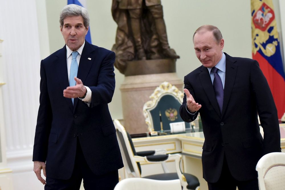 SASTANAK U MOSKVI: Keri putuje kod Putina da razgovaraju o Siriji