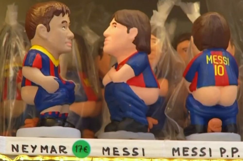(VIDEO) VRIŠTANJE OD SMEHA: Španske božićne figurice koje pomeraju granice