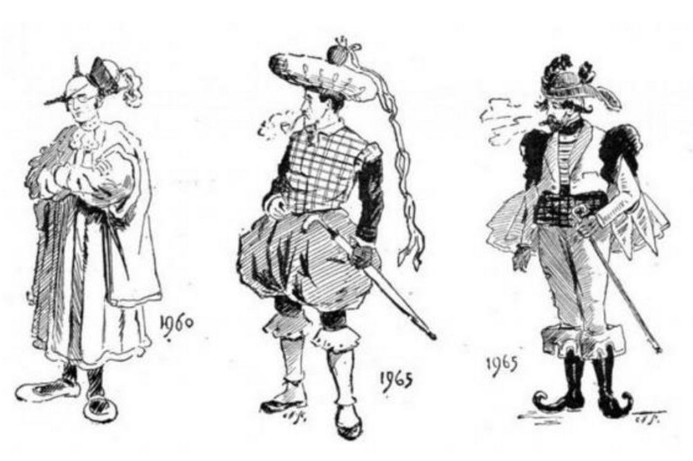 (FOTO) MODNA VIZIJA: Kako su ljudi 1893. godine mislili da ćemo se danas oblačiti