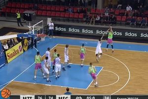 (VIDEO) LUDNICA U SKOPLJU: Nikolić trojkom 2 sekunde pre kraja doneo trijumf Megi!