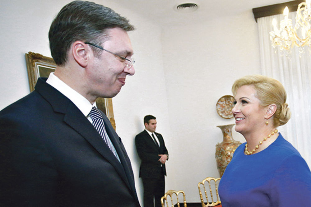 UOČI SASTANKA SA GRABAR KITAROVIĆ Vučić: Ovo je prvi korak u otopljavanju odnosa Srbije i Hrvatske