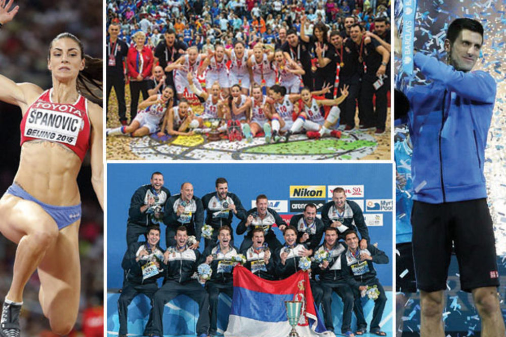 (VIDEO) PONOS NACIJE: Zlatni momenti srpskog sporta u 2015. godini!