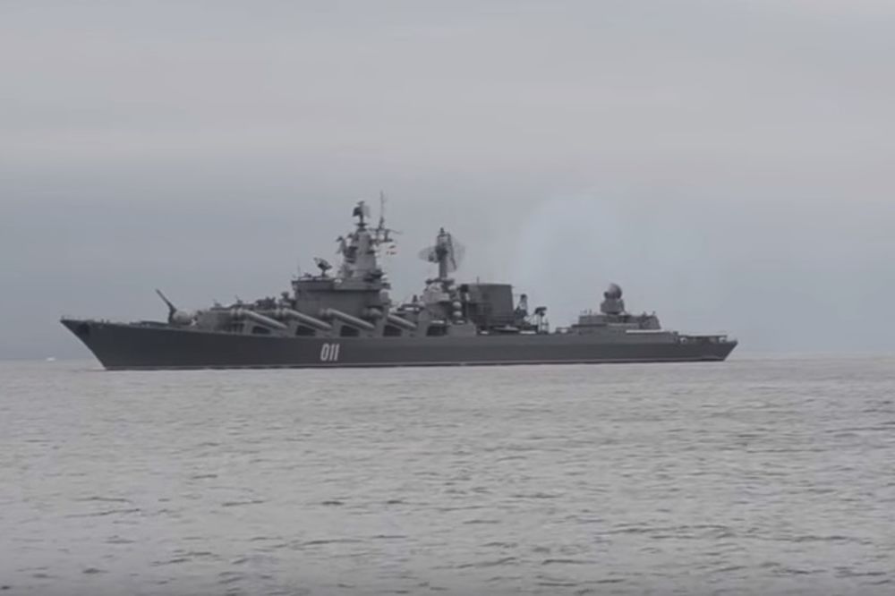 (VIDEO) MOSKVA DOBILA ZAMENU: Krstarica Varjag uplovila u Sredozemno more