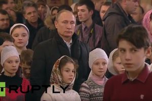 (VIDEO) PUTIN SA SVOJIM NARODOM: Predsednik Rusije dočekao Božić u Tverskoj oblasti!