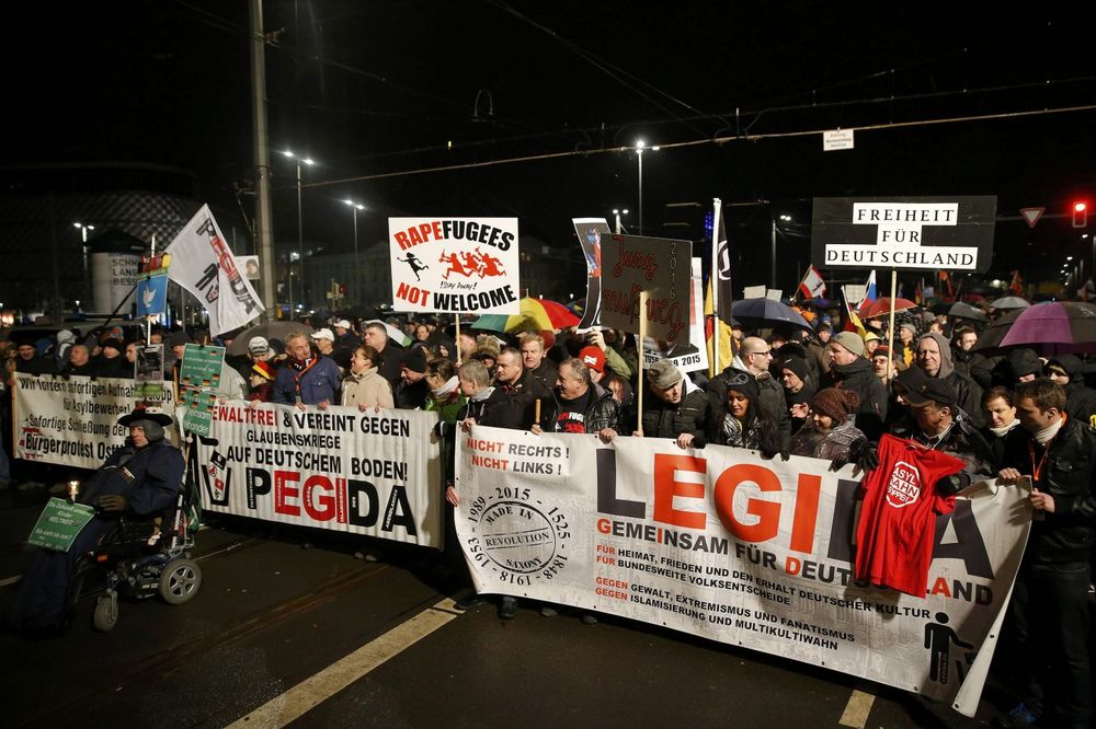 IZBEGLICE NISU DOBRODOŠLE: Hiljade ljudi protestovalo u Lajpcigu zbog nasilja nad ženama