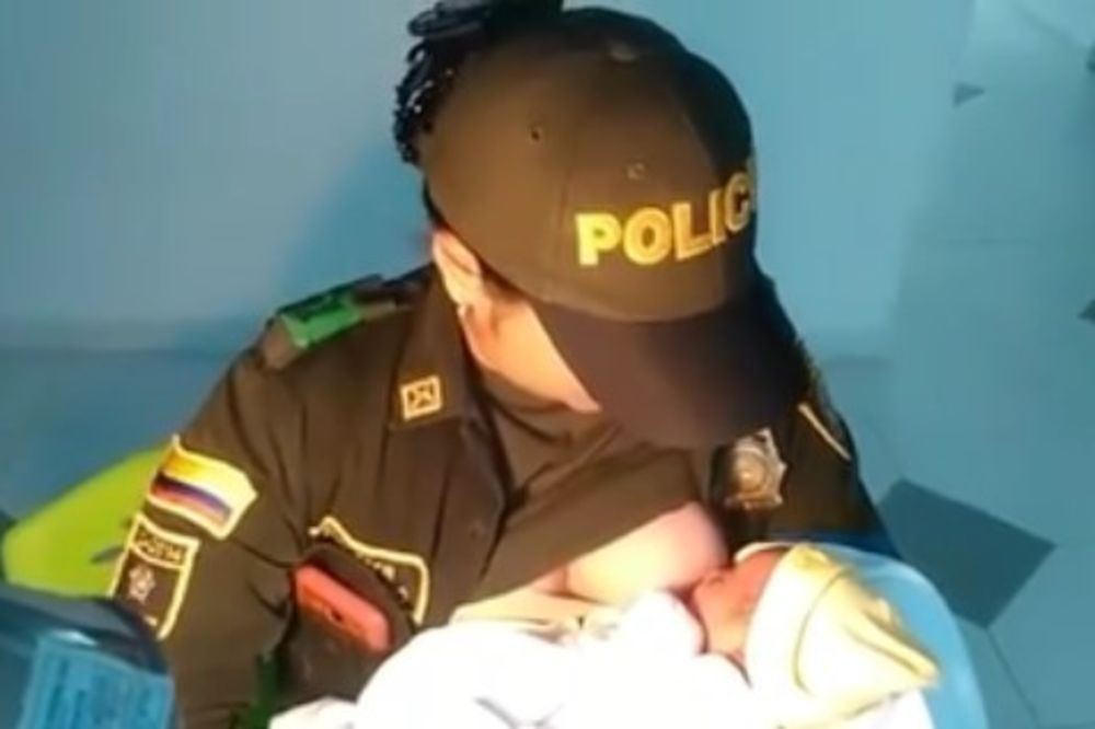(VIDEO) POLICAJKA ODUŠEVILA SVET: Otkopčala uniformu i podojila bačeno novorođenče. Beba ostala živa