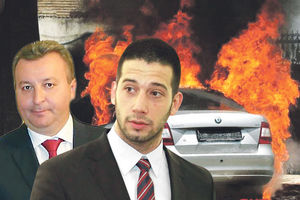 OPOMENA: Ministrovom drugu zapalili automobil!