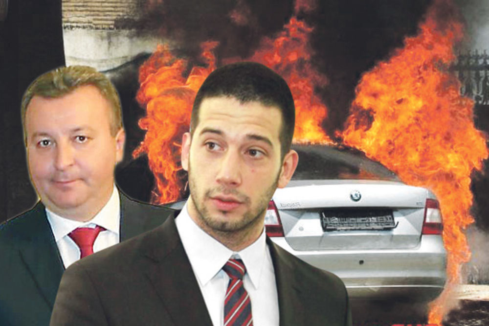 OPOMENA: Ministrovom drugu zapalili automobil!