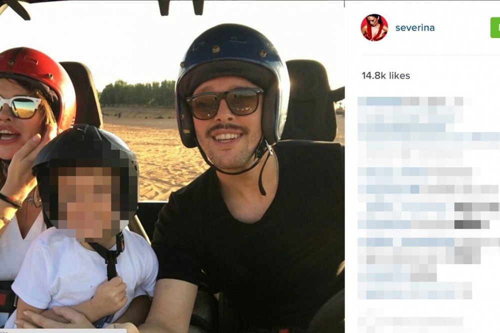 (FOTO) MEDENI MESEC UTROJE: Severina, Igor i Aleksandar luduju u Dubaiju i pucaju selfije!