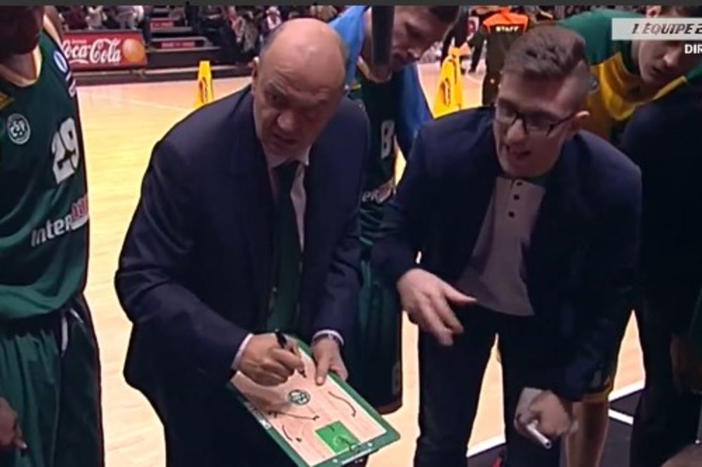 (VIDEO) DULETOV ŠOU NA KLUPI: Evo koje reči Vujoševića prevodilac nije rekao košarkašima Limoža