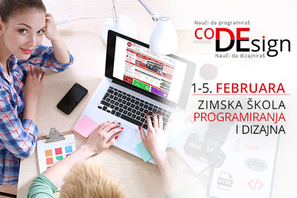 Besplatna zimska škola programiranja i dizajna – coDEsign2016