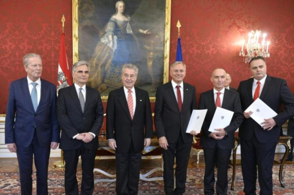 REKONSTRUISANA AUSTRIJSKA VLADA: Novi ministri položili zakletvu!