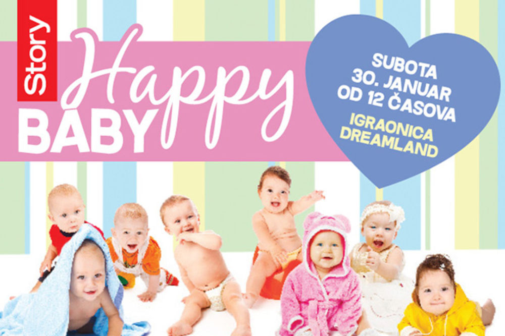 STORY VAS POZIVA NA HAPPY BABY: Vrhunsku zabavu za bebe i roditelje