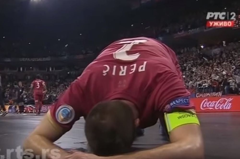 (VIDEO) KAPITENSKE SUZE: Marko Perić namestio gol za pobedu, pa zaplakao
