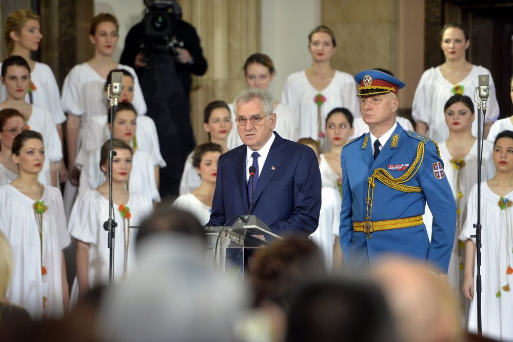 DODELA ODLIKOVANJA: Predsednik Nikolić uručio sretenjsko ordenje