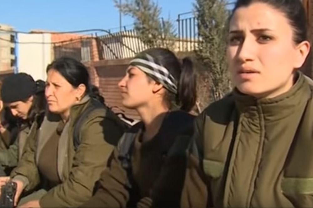 (VIDEO) KURDSKE RATNICE KRENULE NA TURKE: Odbranićemo našu teritoriju!