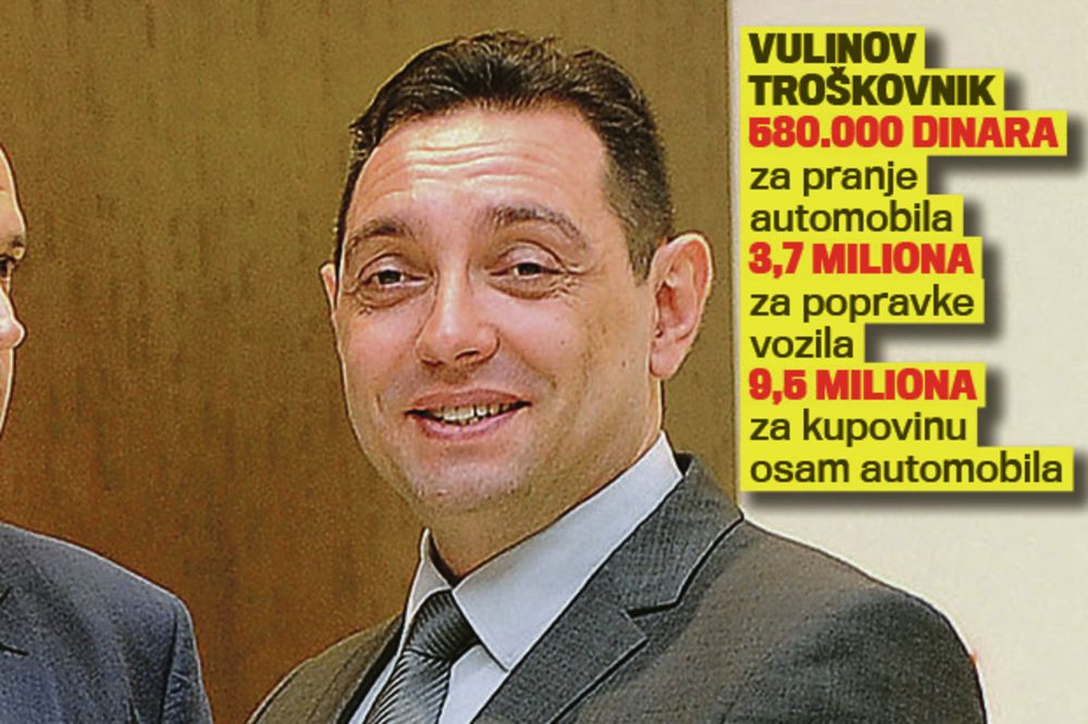NEODGOVORNO: Vulin traži hotel za 1,5 miliona dinara!