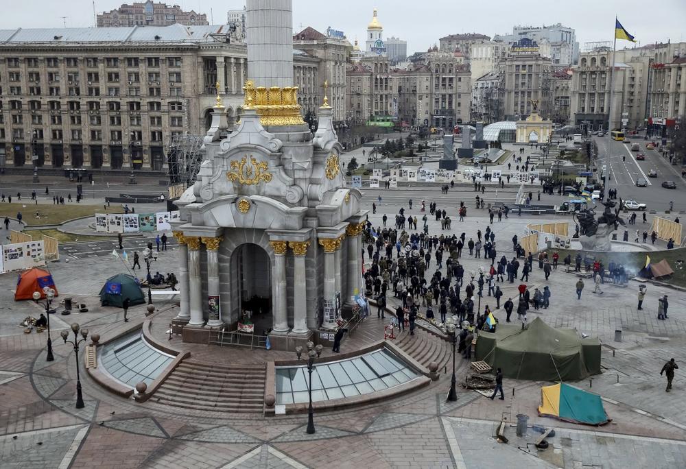 Sećanje: Spomenik poginulima na protestima u Kijevu