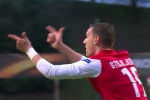 (VIDEO) SRBIN NE STAJE: Nikola Stojiljković opet dao gol i odveo Bragu u osminu finala Lige Evrope