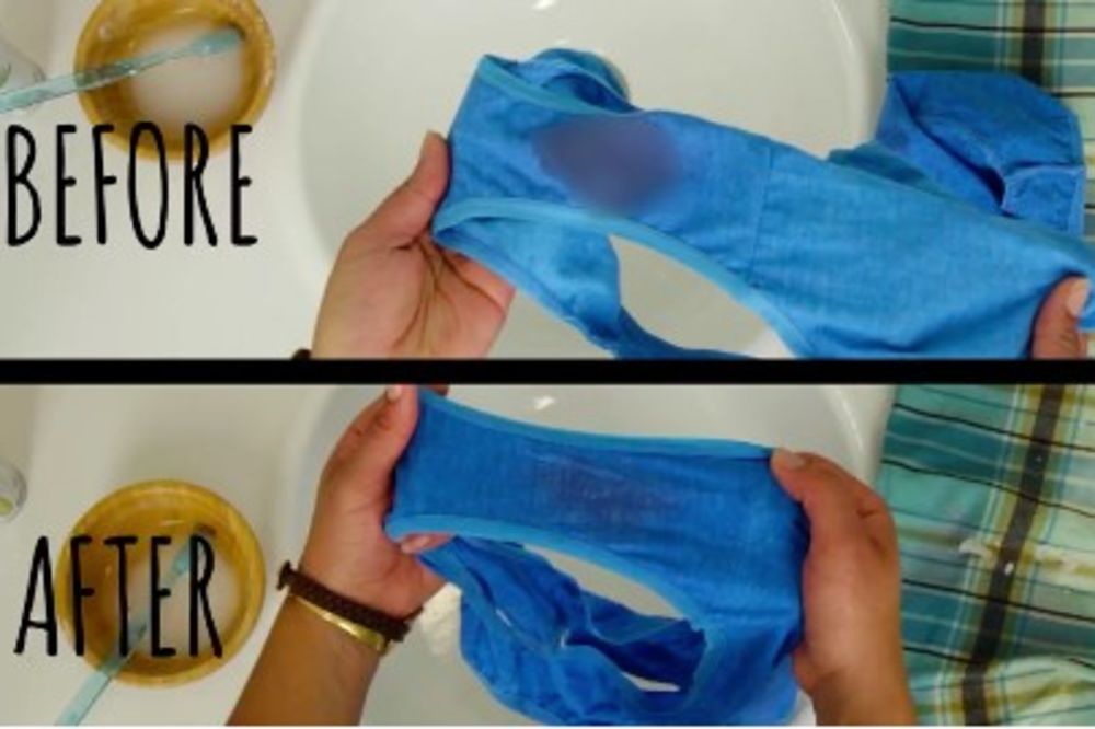 (VIDEO) MUKE SVAKE ŽENE: Ovako očistite fleke od menstruacije na vešu