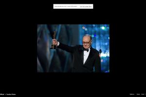 ZABORAVITE DIKAPRIJA: Posle 500 filmova Enio Morikone konačno dobio Oskara