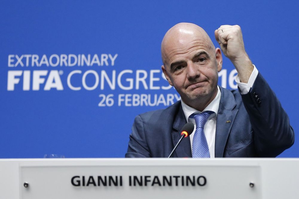 BEZ PROMENA U SVETSKOJ KUĆI FUDBALA: Vega odustao, Infantino jedini kandidat za predsednika FIFA