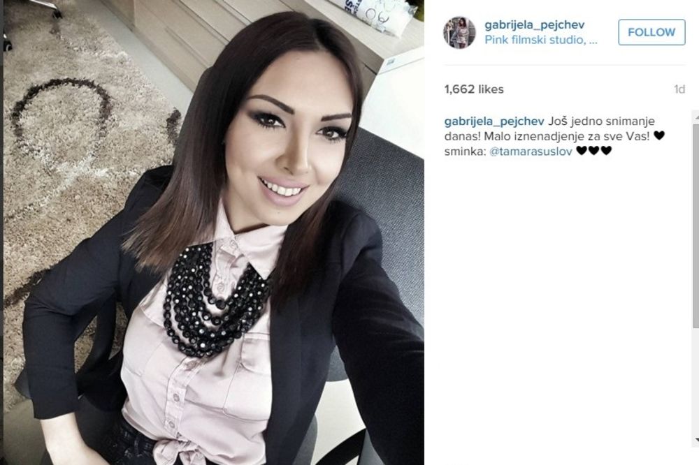 (FOTO) PRETERALA: Gabrijela Pejčev povređena!