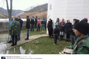 (FOTO) VALJEVSKA GRAČANICA U OPASNOSTI: Voda prodrla u manastir!