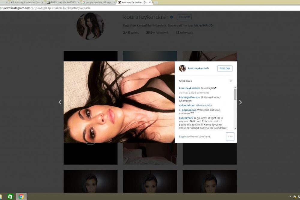 (FOTO 18+) BORBA ZA LAJKOVE: Sestre Kardašijan objavile rat golim slikama na Instagramu
