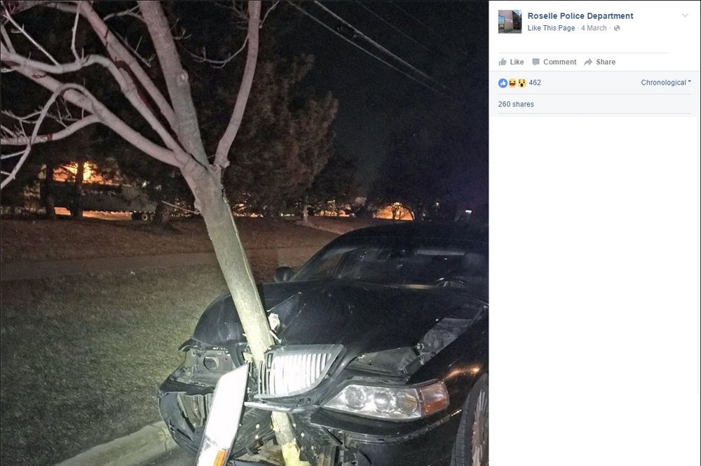(VIDEO) NEĆETE VEROVATI: Udarila u drvo, pa nastavila da vozi sa stablom od 4,5 metra na autu!