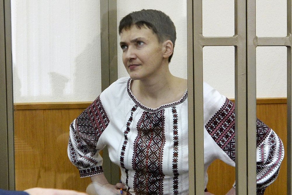IZA REŠETAKA, A AMBICIOZNA: Nadežda Savčenko sprema se da bude predsednik Ukrajine!