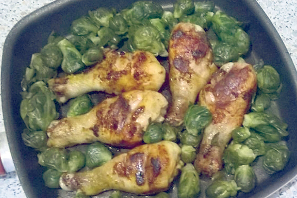 Piletina sa prokeljom i sosom od meda
