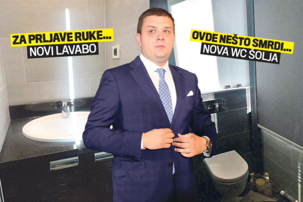 BAHATO PONAŠANJE DIREKTORA PARTIZANA: Vazura za WC dao 5.000 evra!