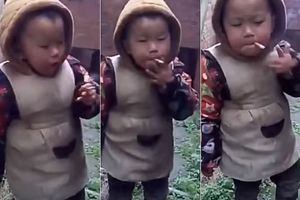 (ŠOKANTAN VIDEO) NATERAO GA DA PUŠI: Dete kašlje od dima, otac mu ne dozvoljava da ugasi cigaretu