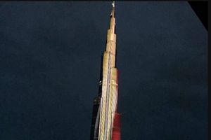 SOLIDARNOST SA BRISELOM: Najviša zgrada na svetu u bojama zastave Belgije!