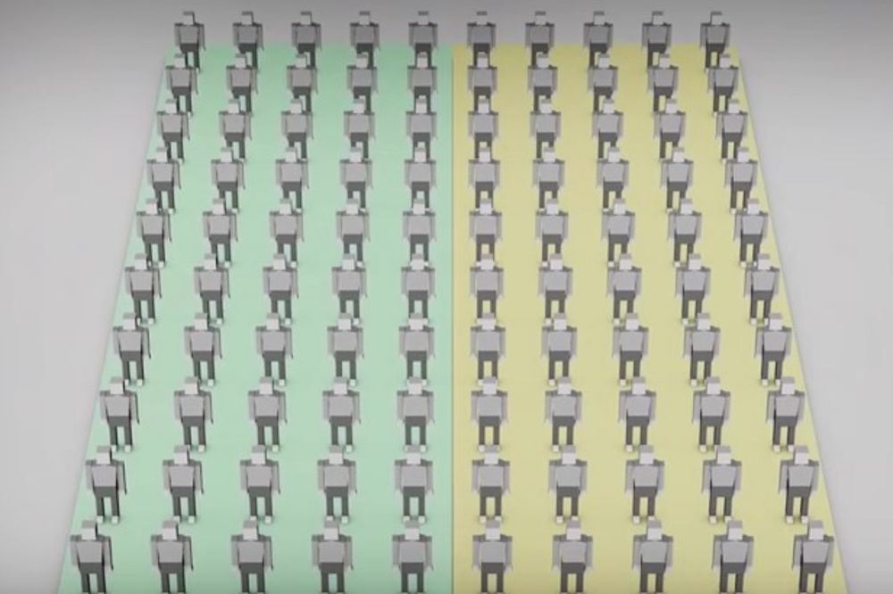 (VIDEO) PROBLEM NEJEDNAKJOSTI: Evo kako bi izledao izgledao svet kada bi imao samo 100 stanovnika