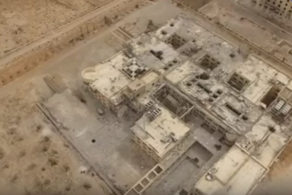 (VIDEO) BORBE I DALJE TRAJU: Evo šta je ostalo od drevnog grada Palmire