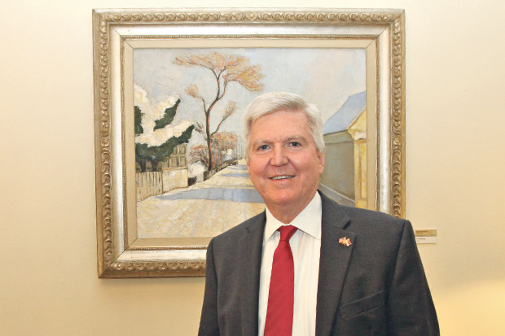 Ambasador SAD kupio sliku Cileta Marinkovića
