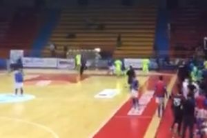 (VIDEO) Ovako su huligani u Zagrebu napali srpske igrače i vikali Srbe na vrbe!