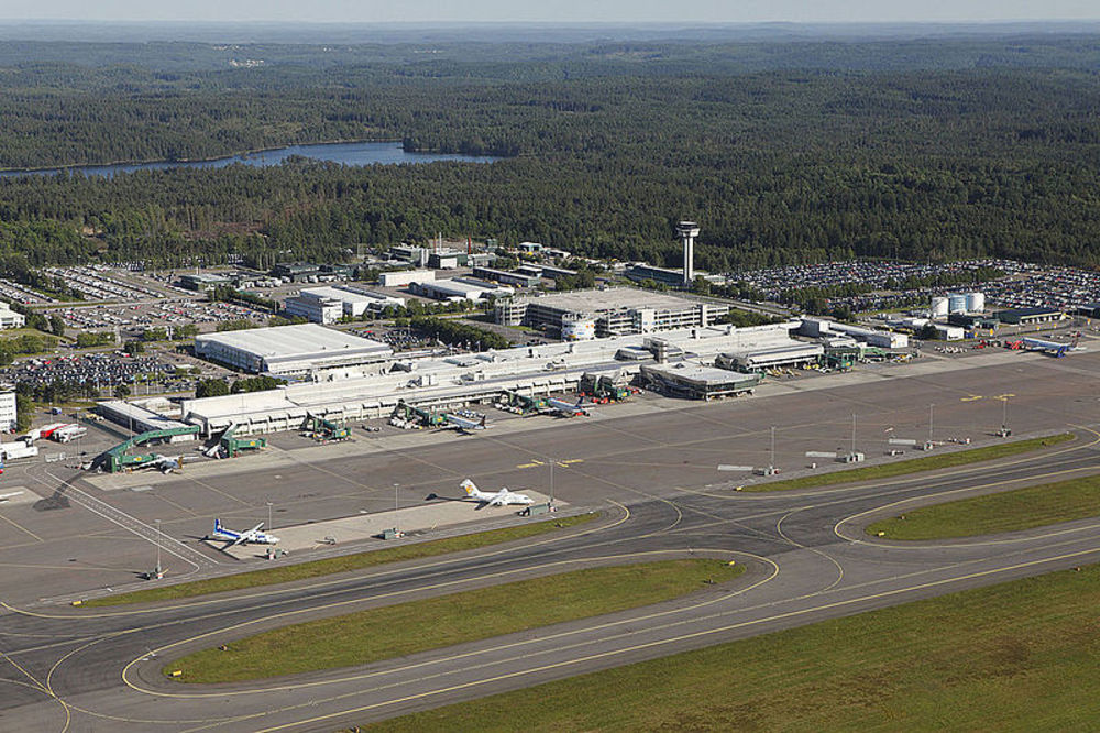 PANIKA U ŠVEDSKOJ: Zbog dojave o bombi zatvoren aerodrom kod Geteborga
