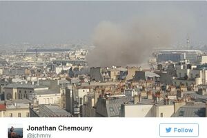 (VIDEO) CRNI DIM IZNAD MONPARNASA:Najmanje 17 povređenih u eksploziji u centru Pariza