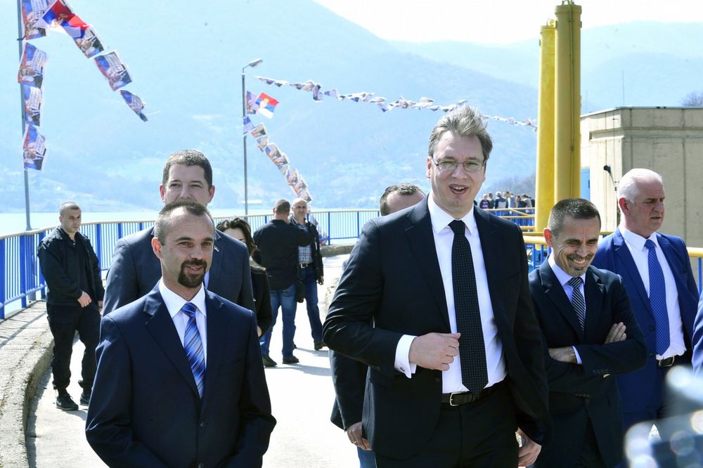 (UŽIVO) VUČIĆ U POSETI KOSOVU: Premijer obišao hidrocentralu Gazivode