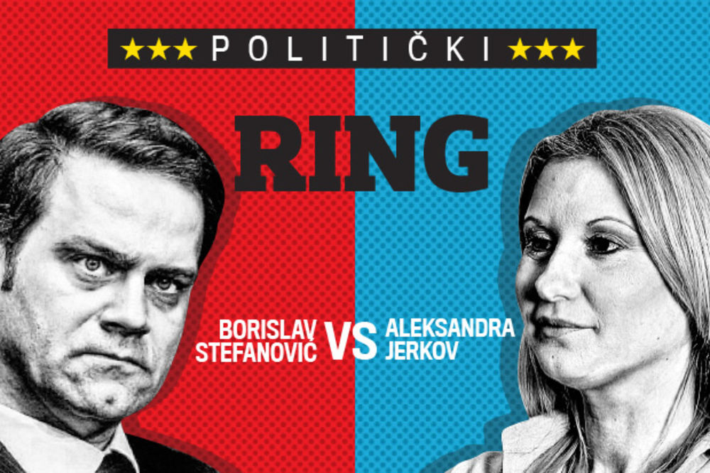 POLITIČKI RING: Borislav Stefanović vs Aleksandra Jerkov